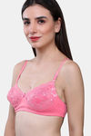 Maroon Clothing Double Layered Non Wired Medium Coverage Lace Bra (Pack of 2) - Multicolor — thumbnail 7